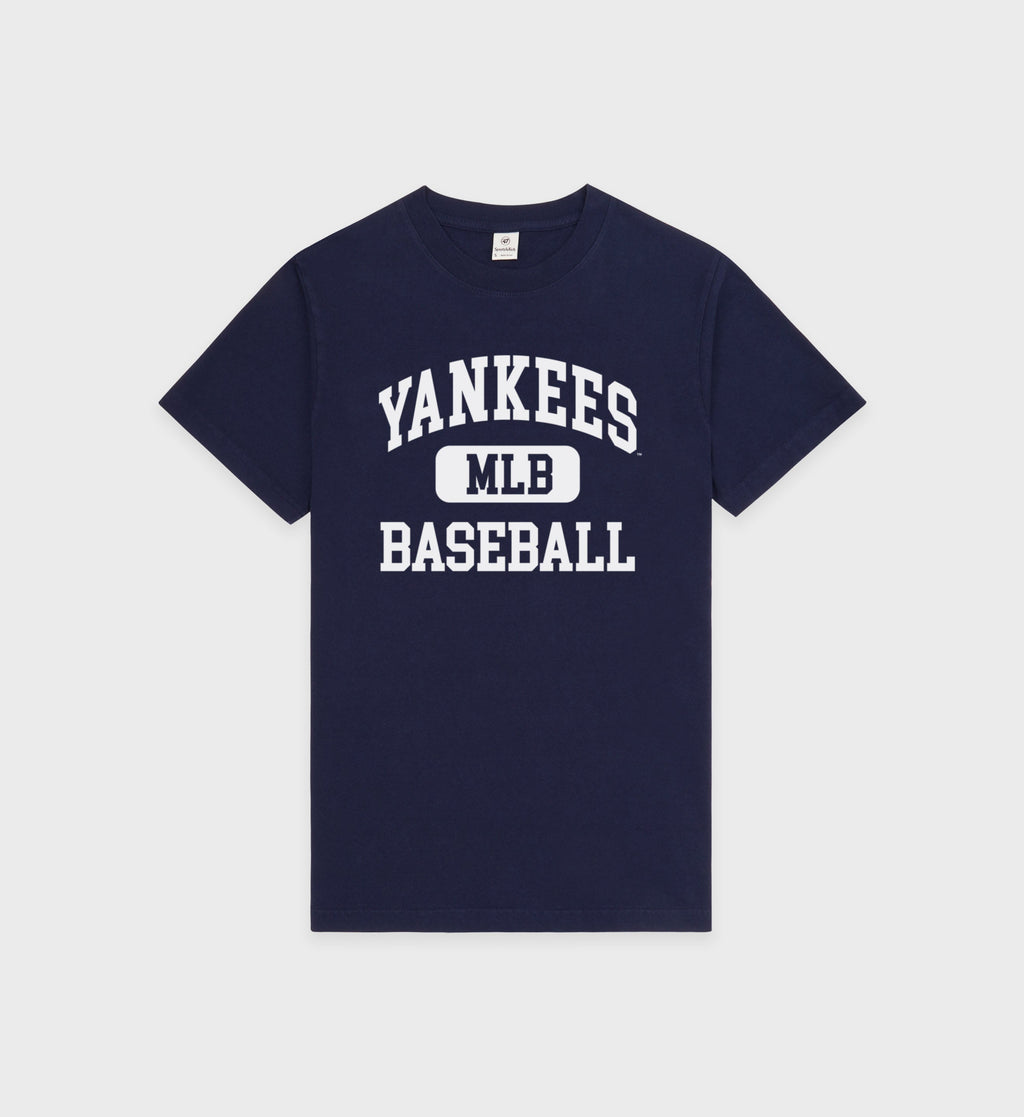 Yankees Ivy T-Shirt - Navy/White
