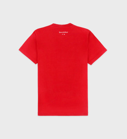 Yankees Ivy T-Shirt - Fire red/White