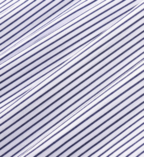 Yankees Serif Boxer Short - Navy Striped