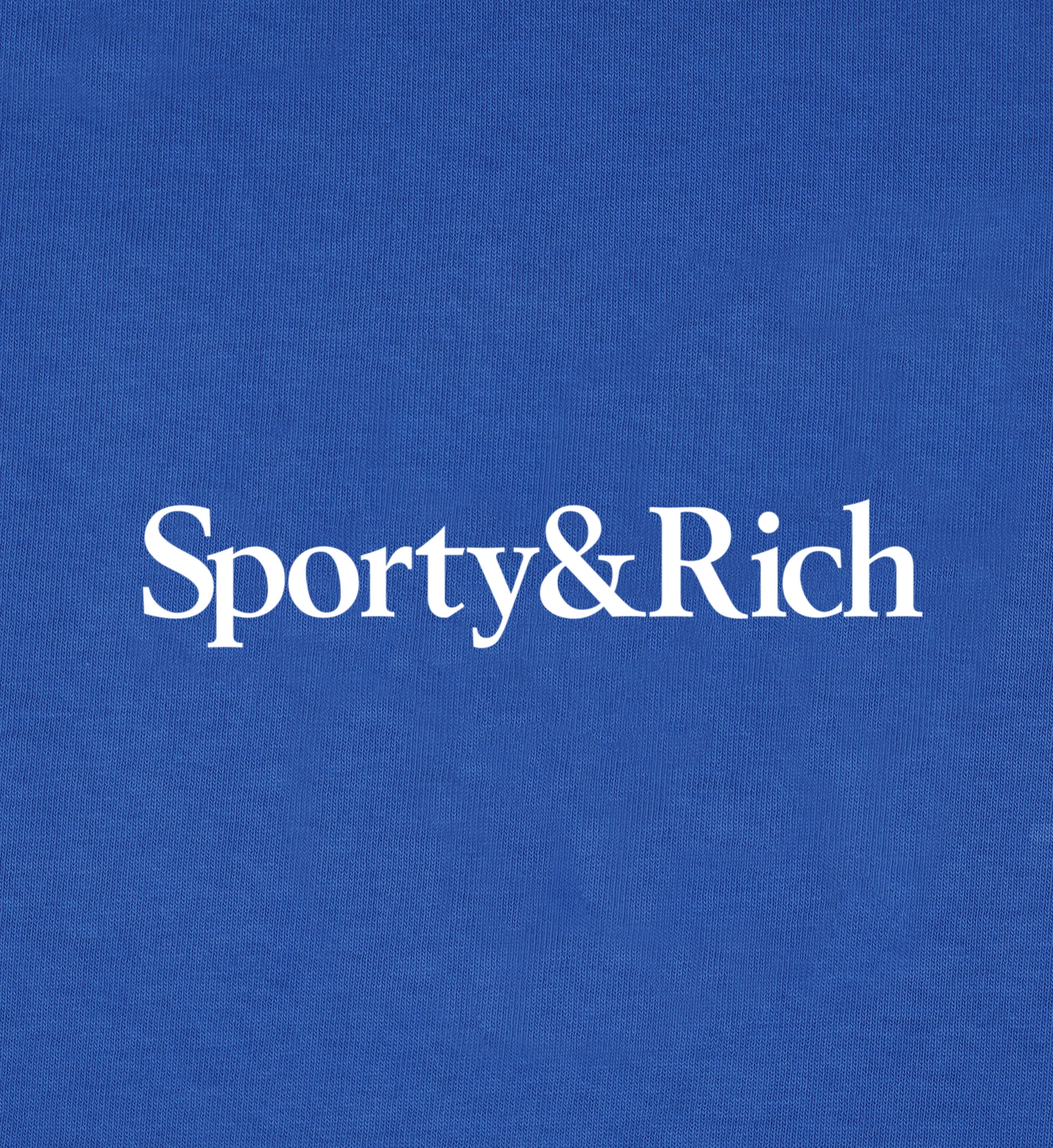 Yankees Serif Cropped Zip Hoodie - Team Blue/White