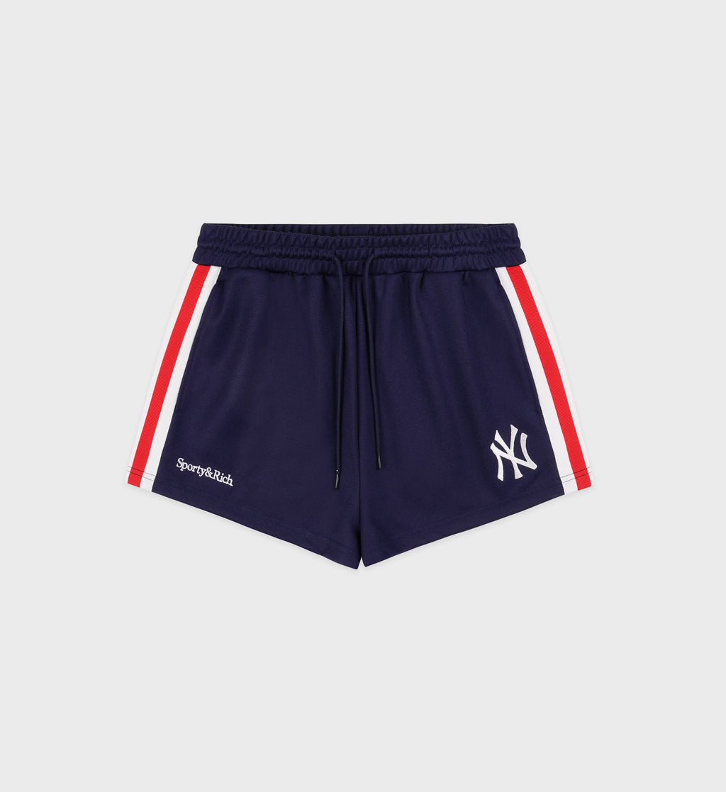 Yankees Serif Roller Short - Navy/White/Red