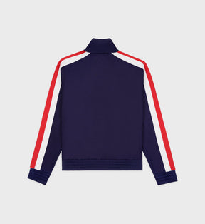 Yankees Serif Track Jacket - Navy/White/Red