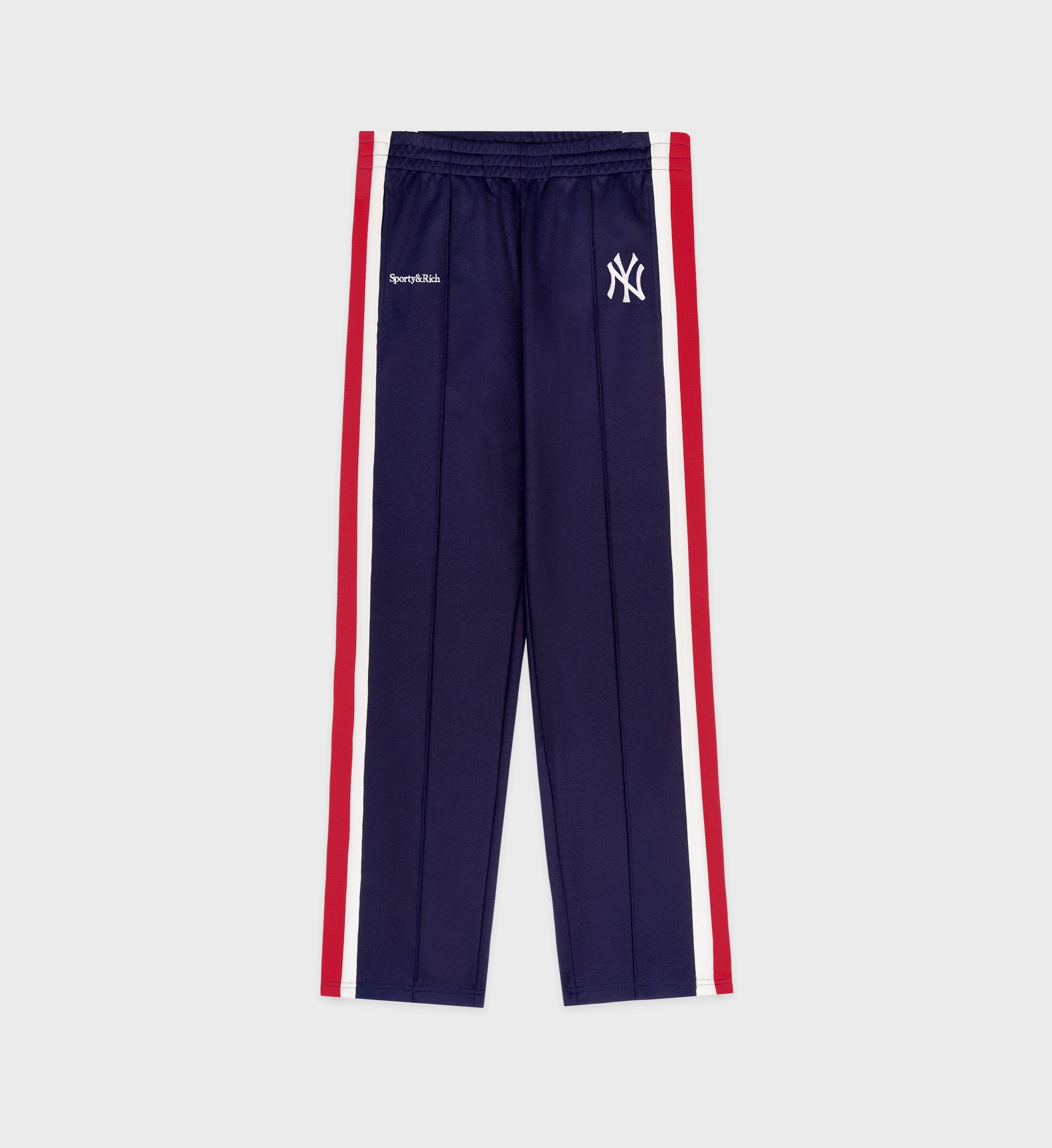 Yankees Serif Track Pant - Navy/White/Red