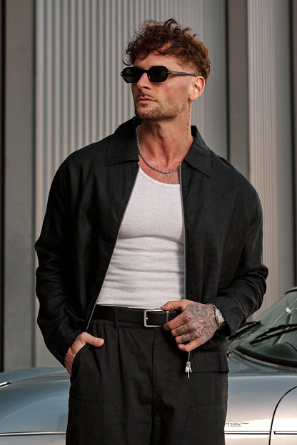 5122 - Oxford Linen jacket