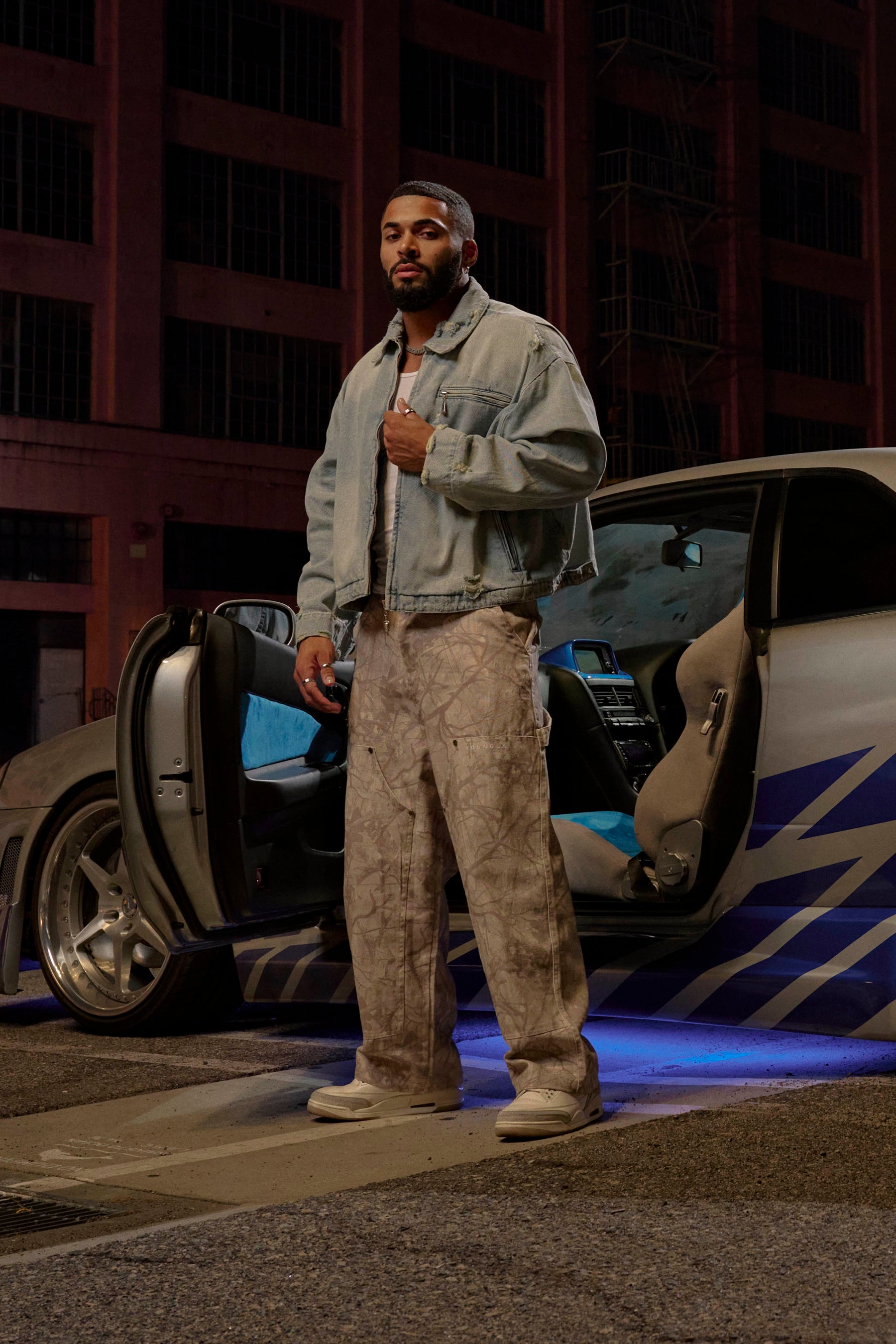 2059 - Carpenter Tree Camo Jeans