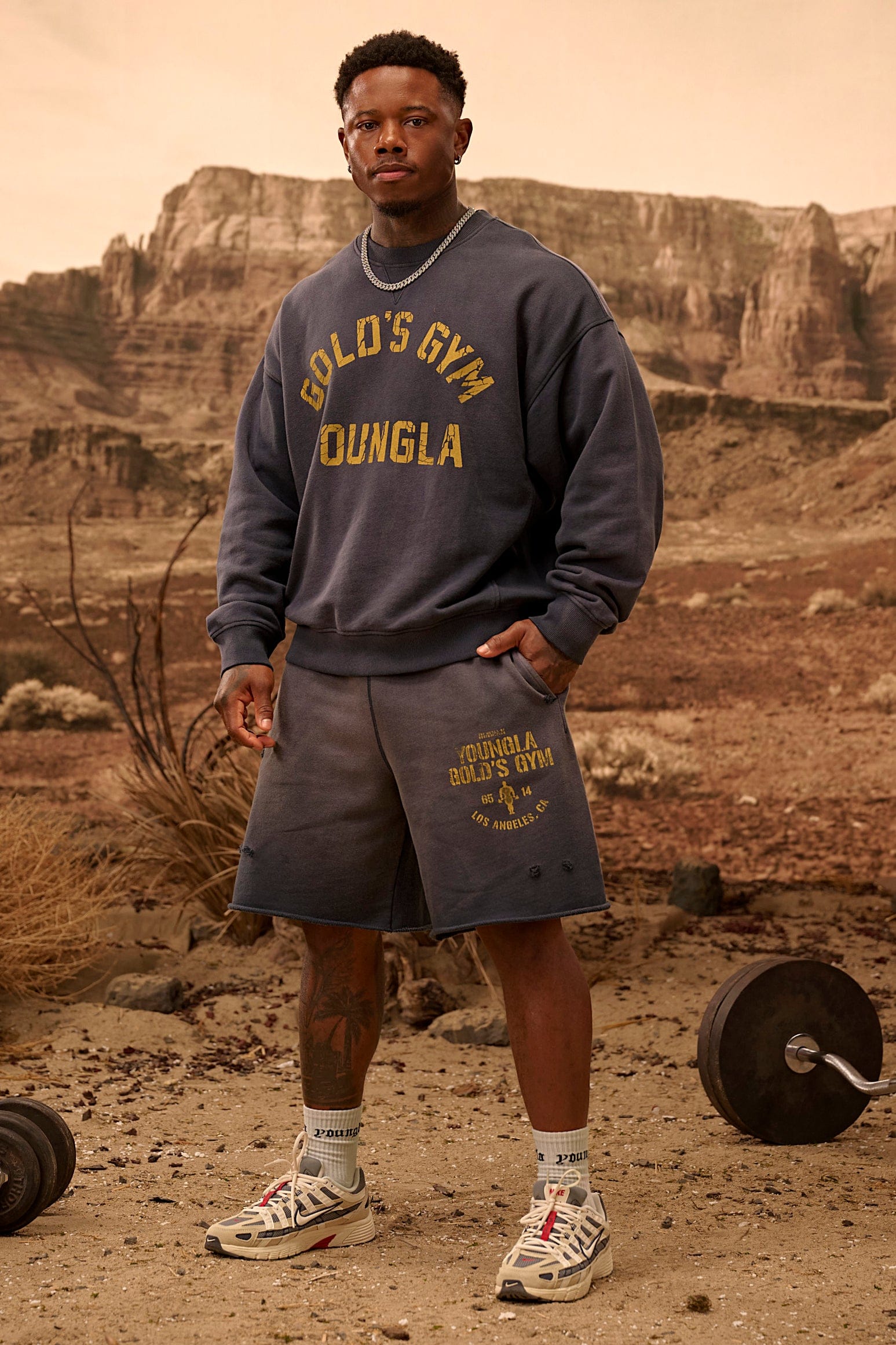 5166 - Gold's Iron Legacy Vintage Crewnecks