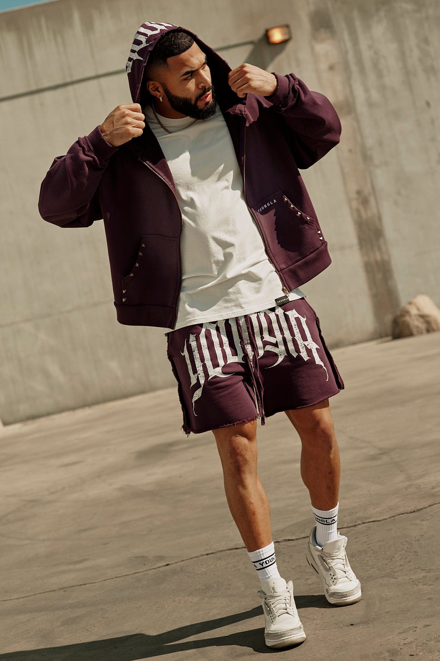 5024 - Deconstructed Terry Hoodies