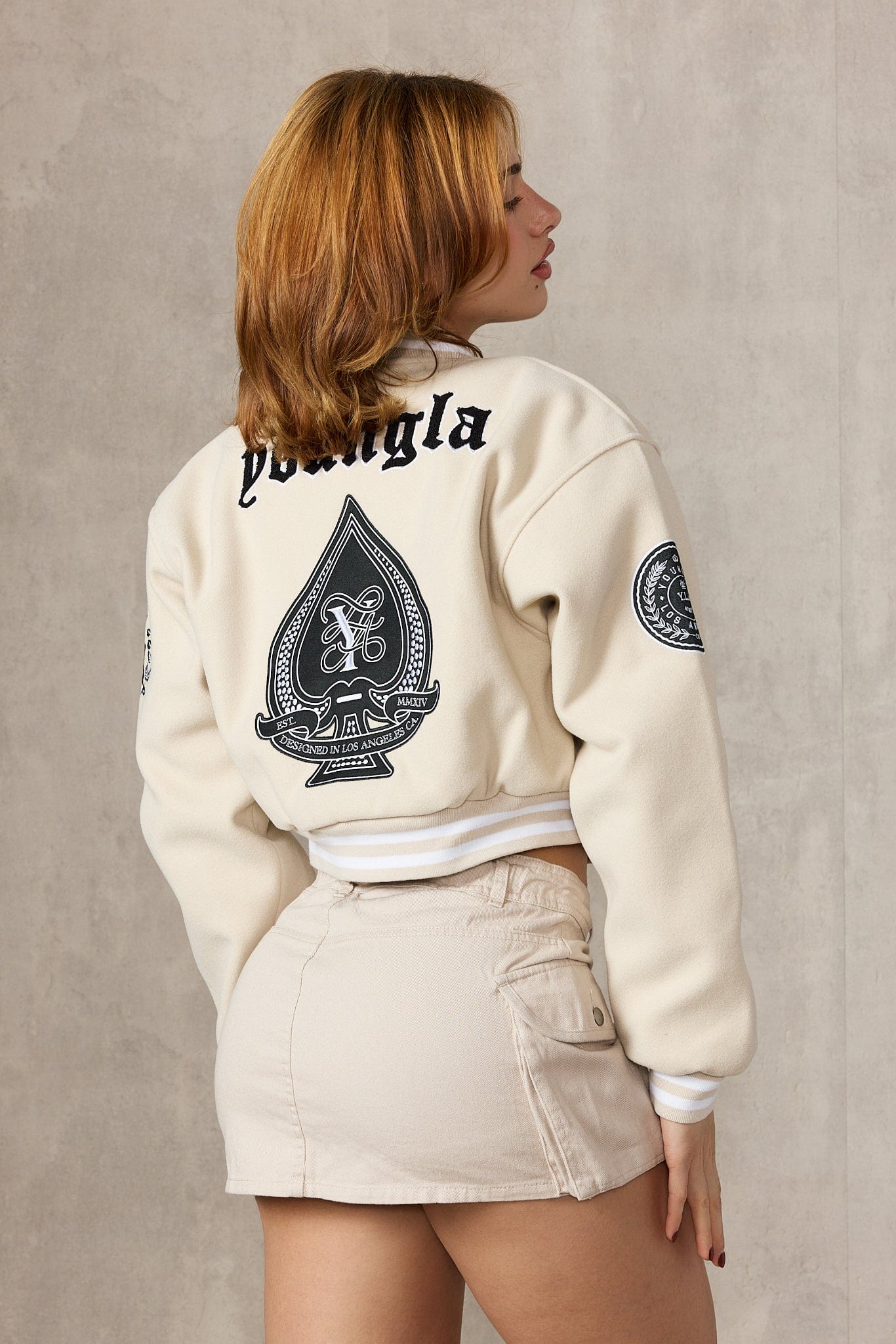 W526 Ivy League Cropped Jacket