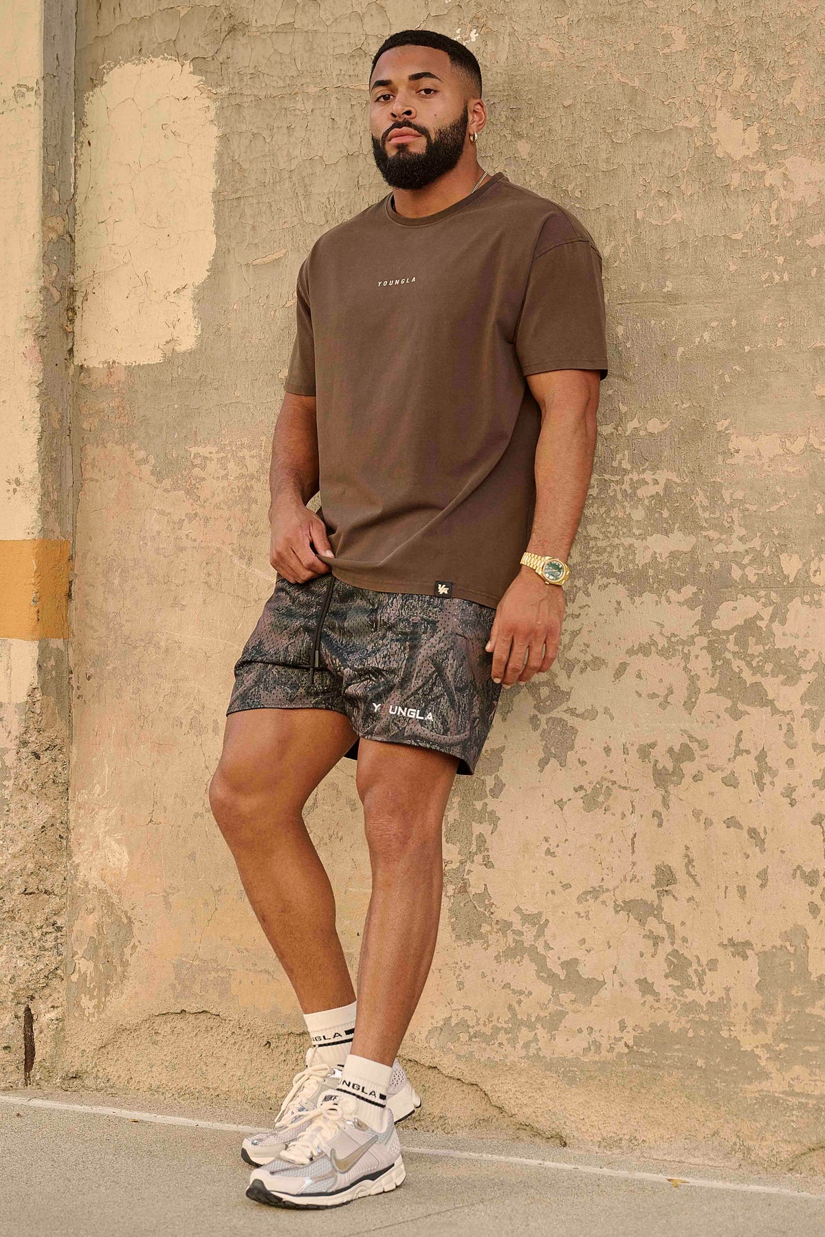 1117 - Tree Camo Mesh Shorts - August 5th