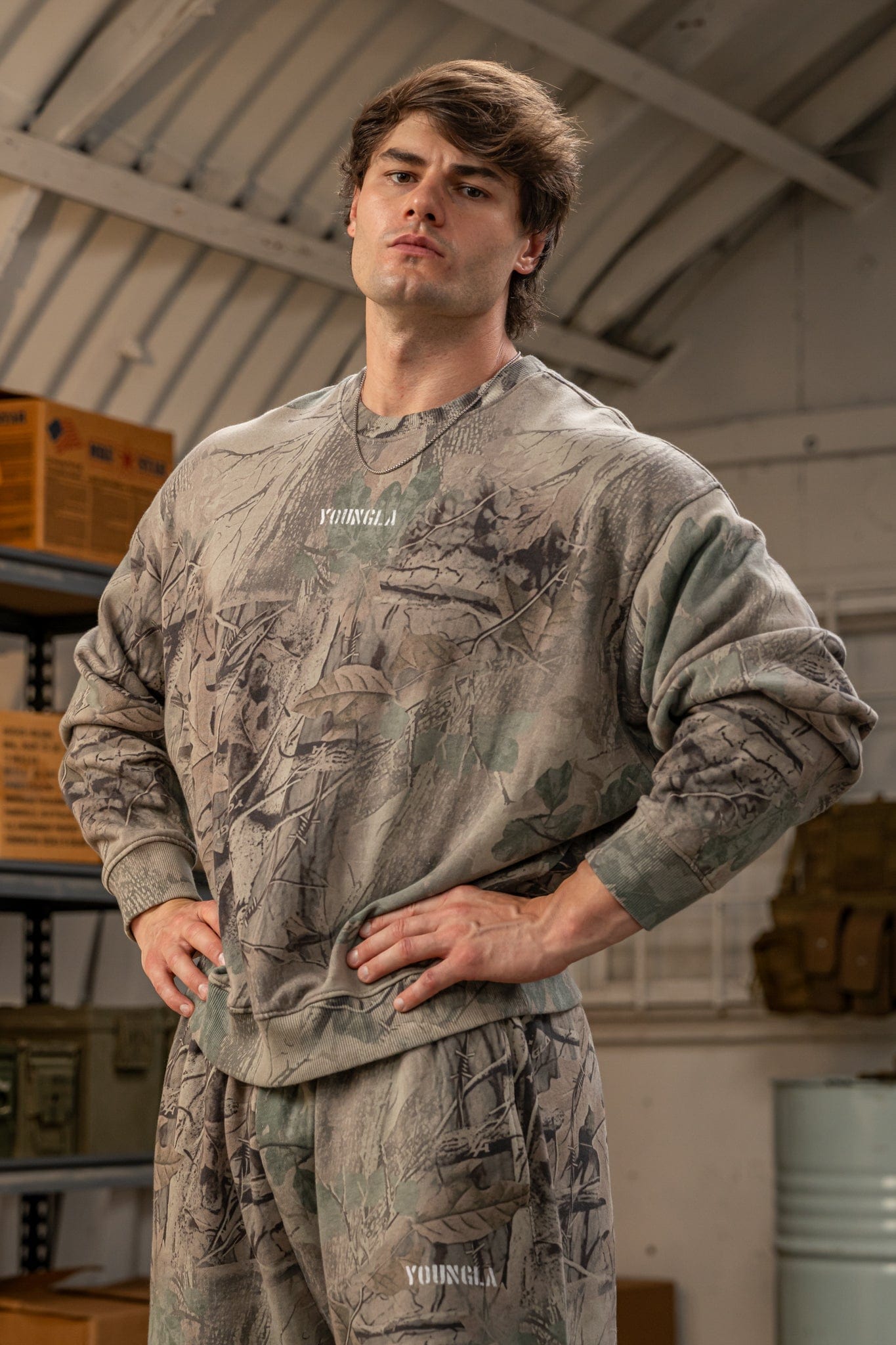 5206 - Tree Camo Collection - Crewnecks