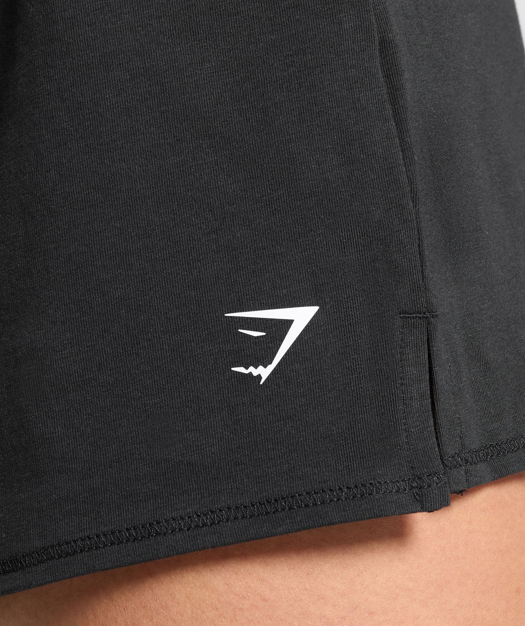 Gymshark Your Plate or Mine Cotton Shorts - Black