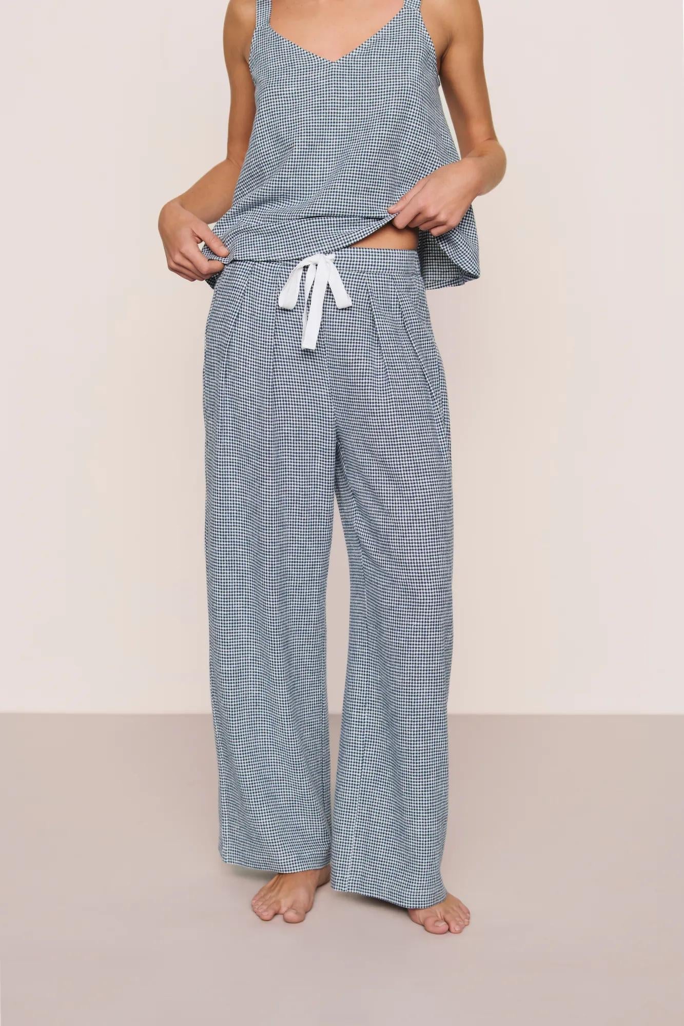 Linen Blend Relaxed Pant