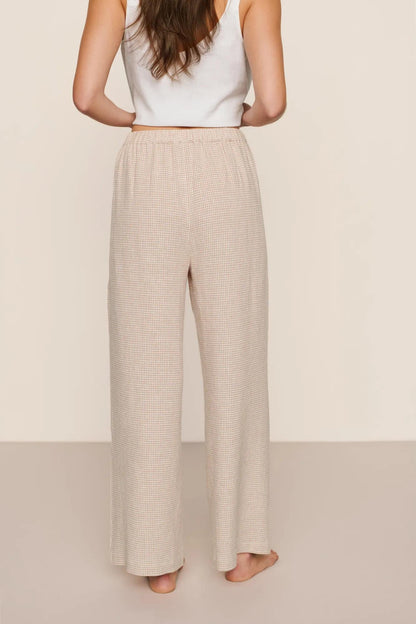 Linen Blend Relaxed Pant