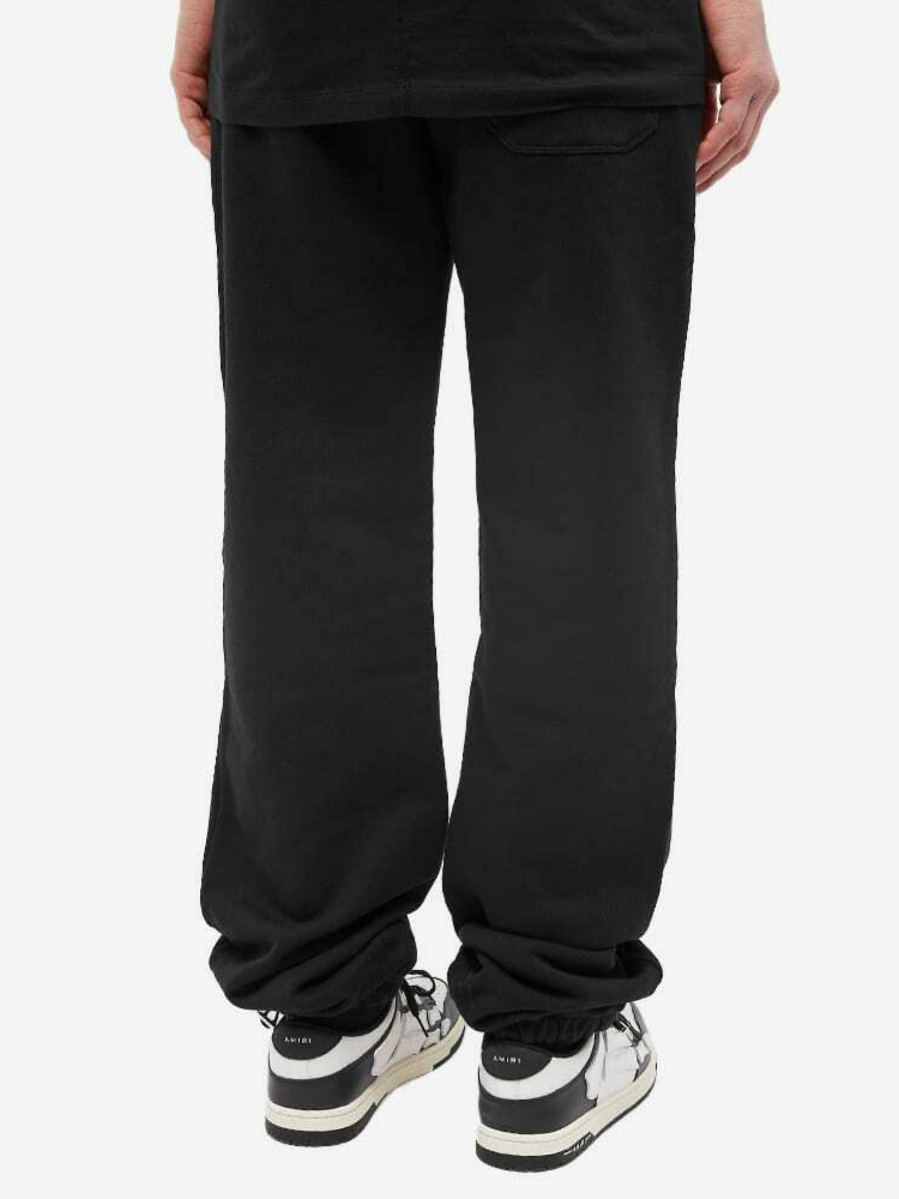 AMIRI ZOLTAR LOGO SWEAT PANTS BLACK