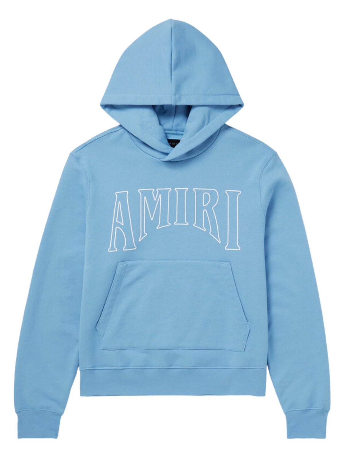 AMIRI ZOLTAR LOGO HOODIE BLUE