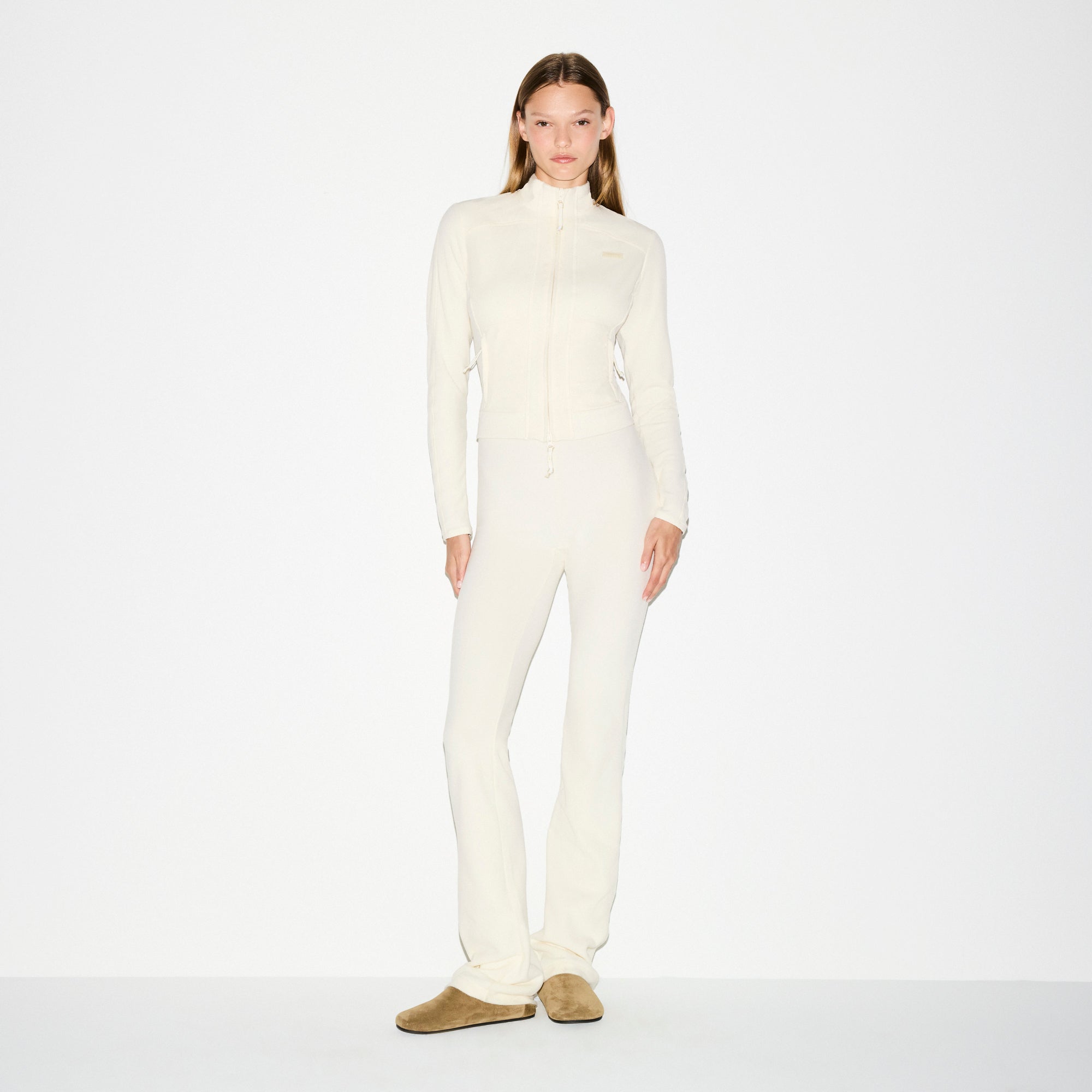 Outdoor Fleece Fitted Jacket