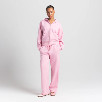 Cotton Fleece Classic Zip Up Hoodie