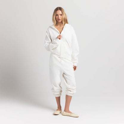 Cotton Fleece Classic Zip Up Hoodie