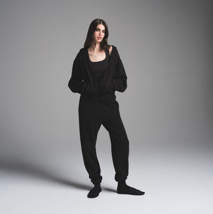 Cotton Fleece Classic Zip Up Hoodie