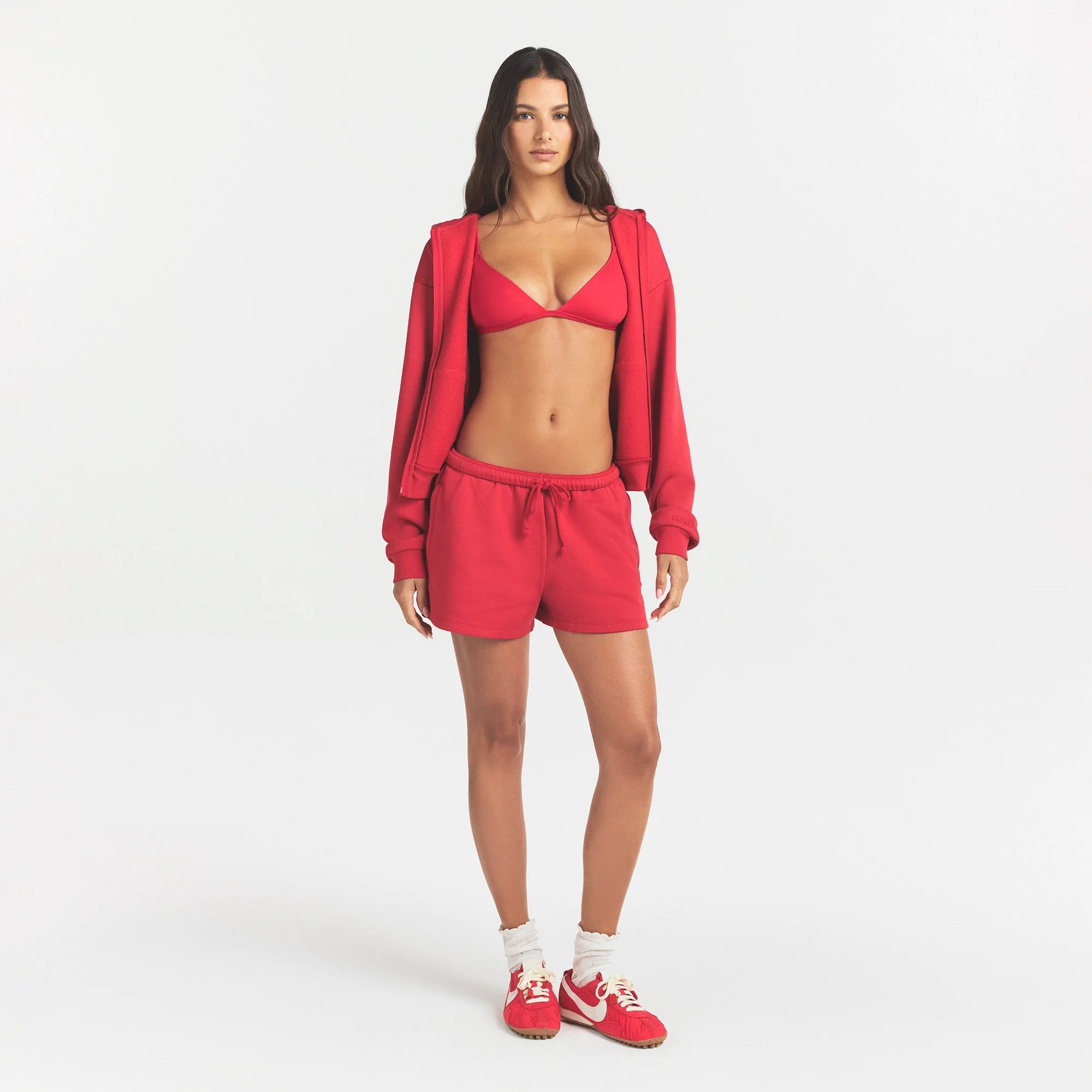 Cotton Fleece Classic Zip Up Hoodie
