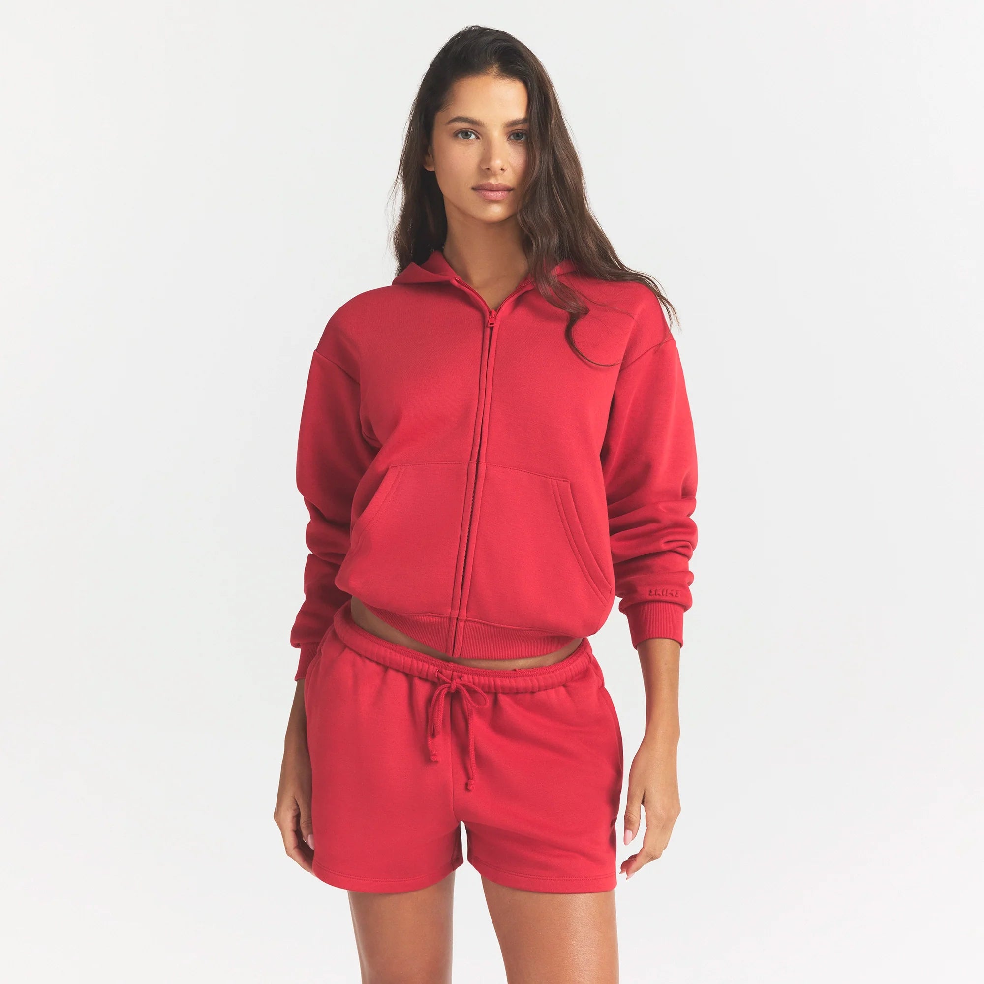 Cotton Fleece Classic Zip Up Hoodie
