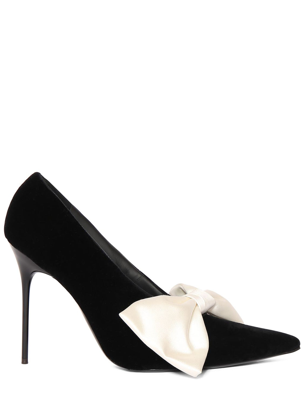 Balmain Balmain 100mm Clara velvet & satin pumps - Size: UK 4.5 Heels | Shop From The Mirage