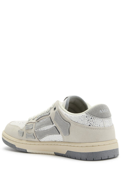 Amiri Women Skel crystal-embellished leather sneakers