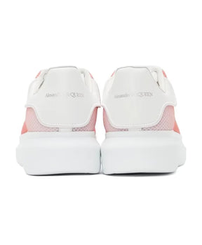 Oversized Sneakers with Perforated Leather Detail