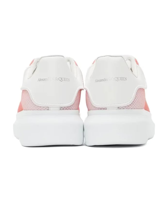 Oversized Sneakers with Perforated Leather Detail