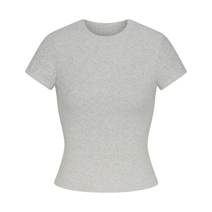 Cotton Rib T-shirt