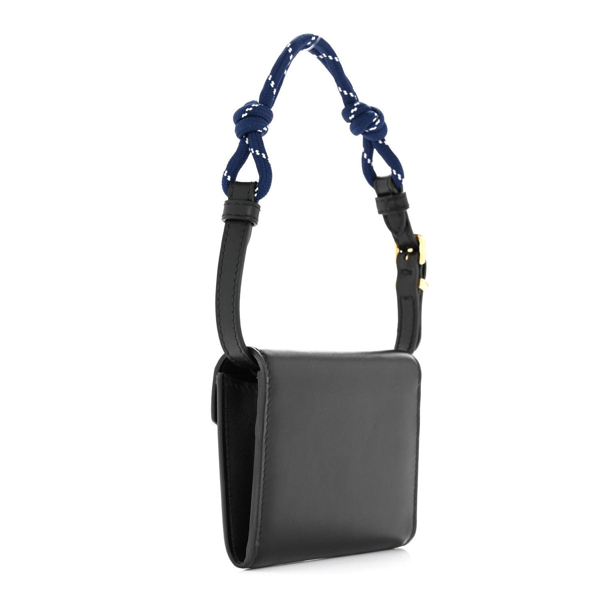 Nappa Wallet On Strap Black Baltic