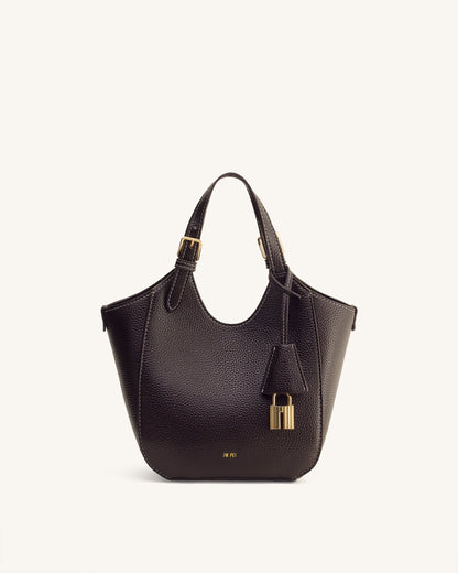 Ines Padlock Tote Bag - Yellow