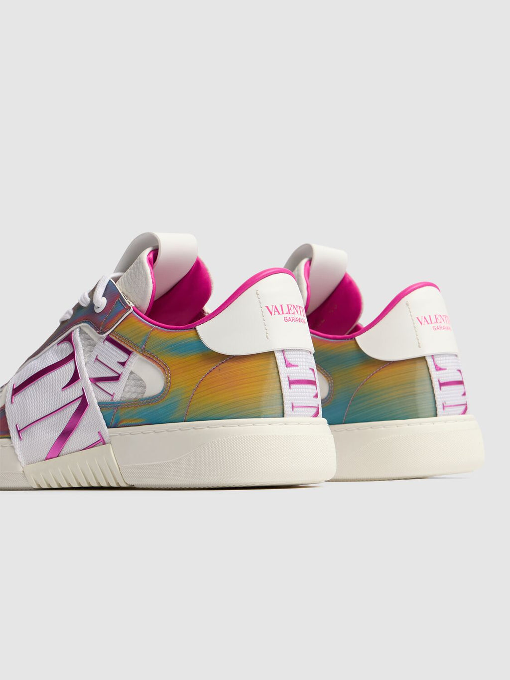 Valentino Garavani Valentino Garavani 20mm VL7N poly & cotton sneakers - Size: UK 4 Sneakers | Shop From The Mirage