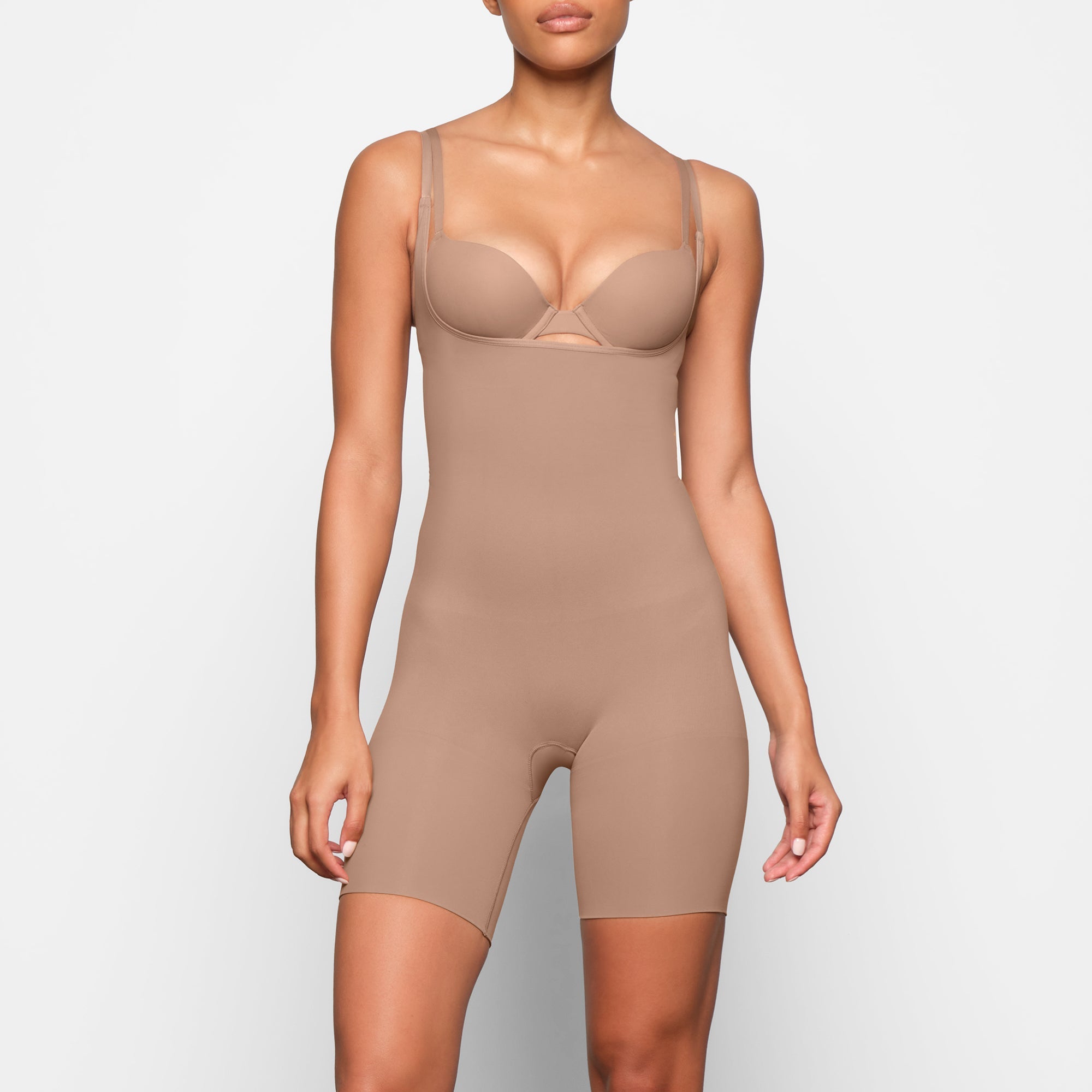 Seamless Sculpt Butt Lifting Open Bust Bodysuit