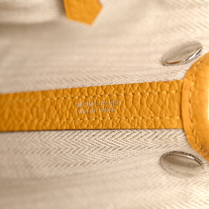Hermes Vache Country Garden Party 30 TPM Jaune Ambre