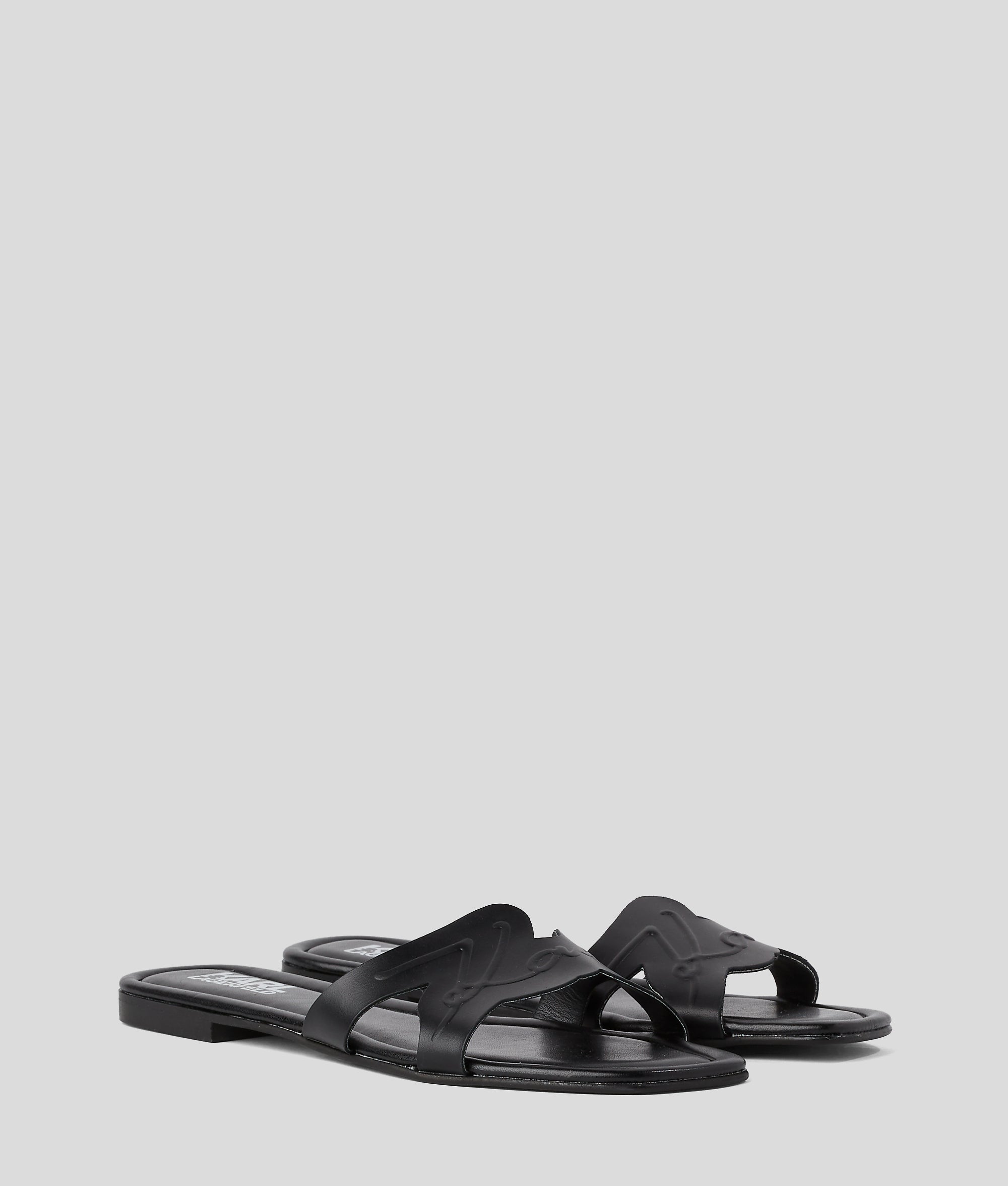 Brio signature cut-out sandals