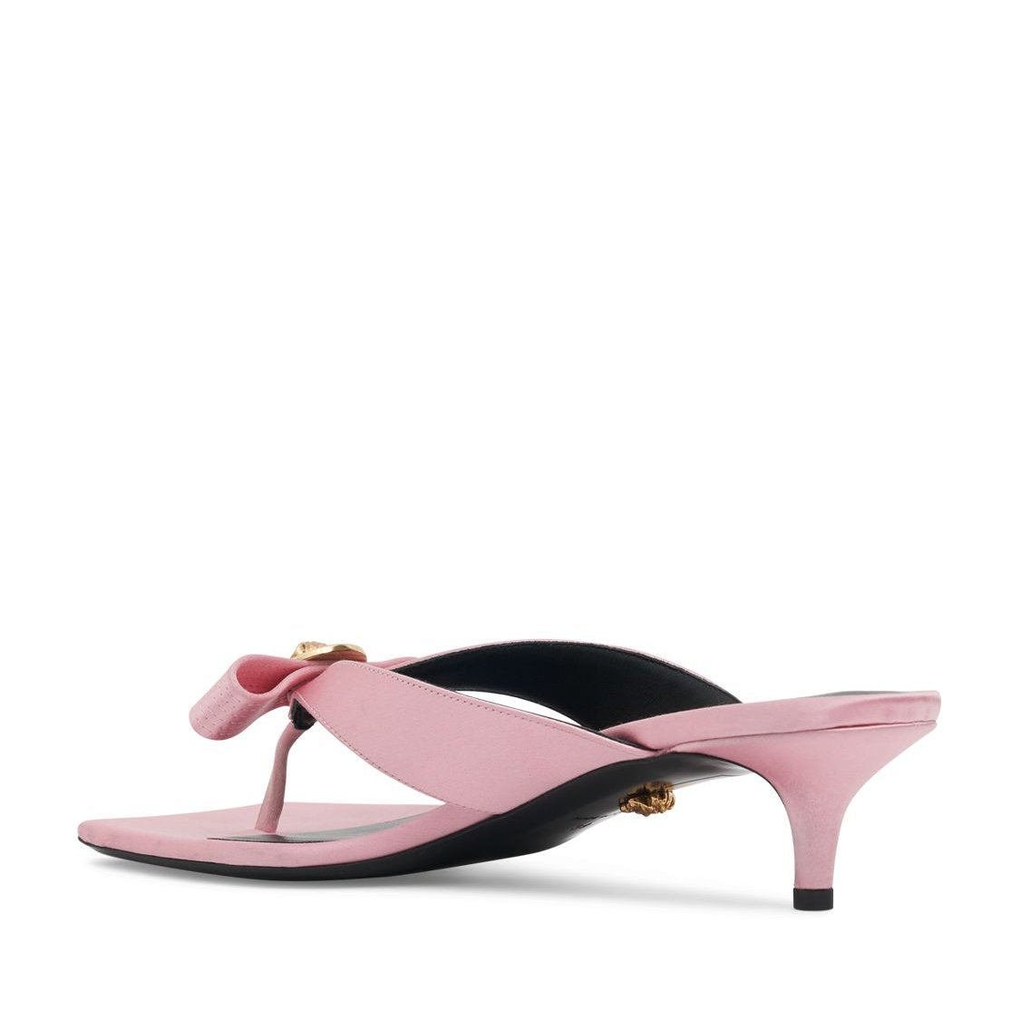 Versace Versace 45mm Satin thong sandals - Size: UK 5 Heels | Shop From The Mirage