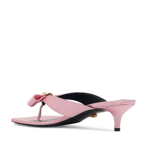 Versace 45mm Satin thong sandals