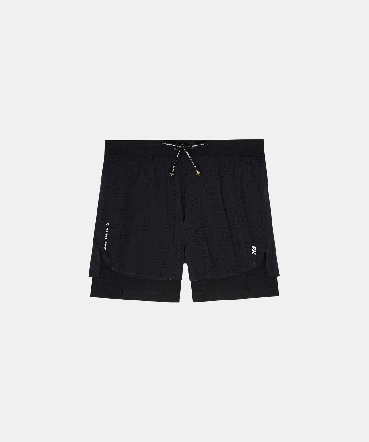 Men's Vento™ 2-In-1 Run Short - Black