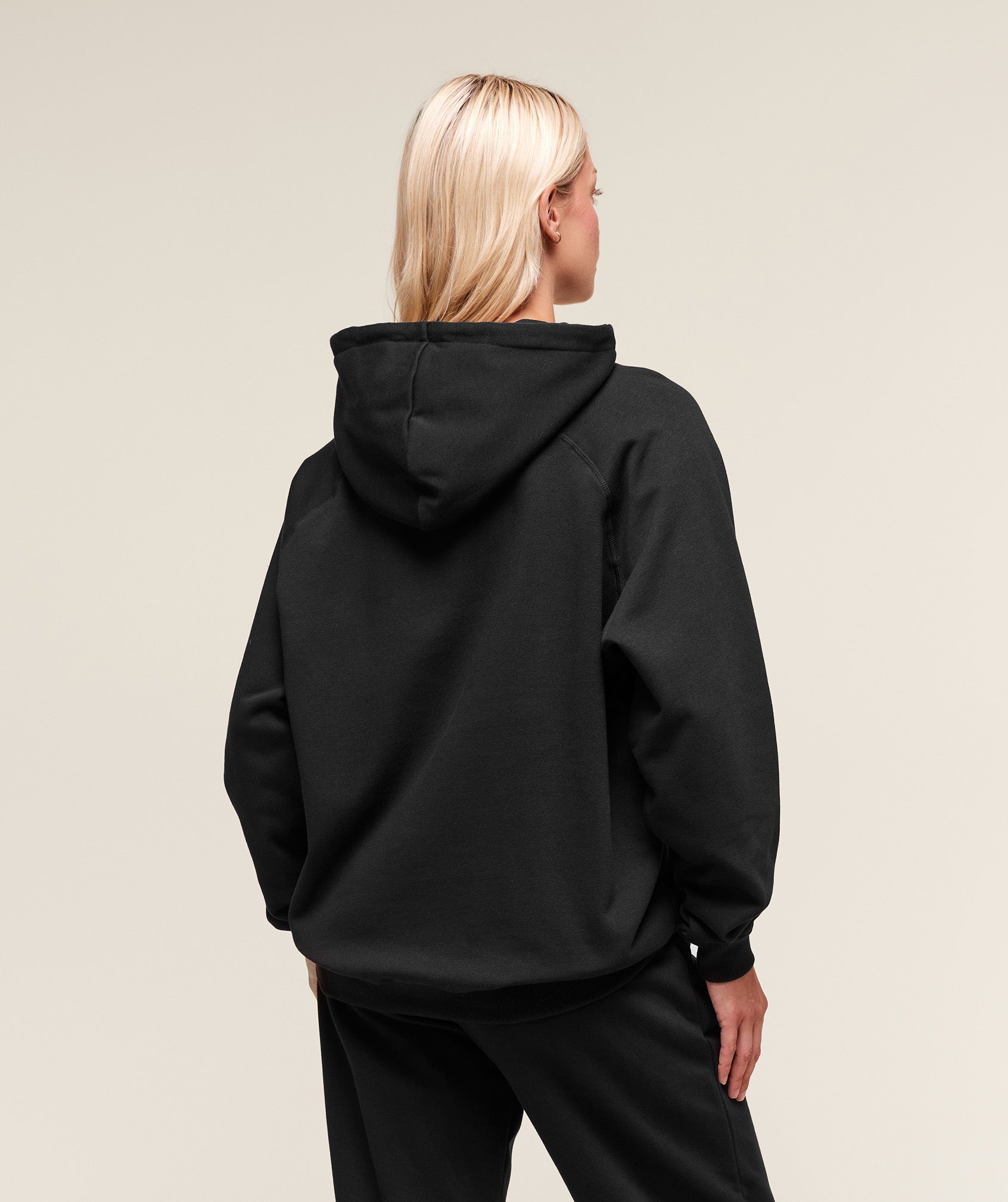 Gymshark Training Oversized Fleece Hoodie - Black