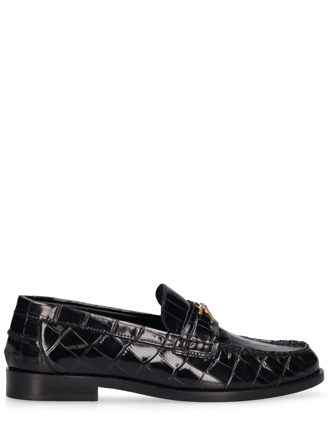 Versace Versace 25mm Leather loafers - Size: UK 5 Loafers | Shop From The Mirage