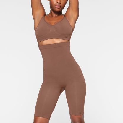 Seamless Sculpt High-waisted Above the Knee Short