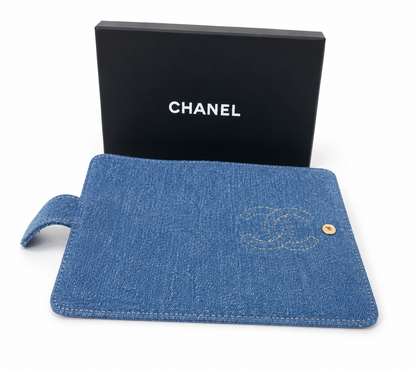 CHANEL Beauty Blue Passport Holder, Beaute Makeup VIP Free Gift