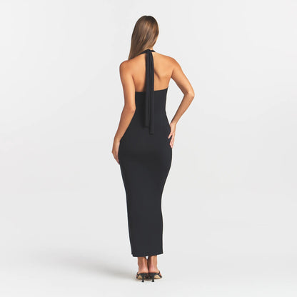 Smooth Layers Convertible Long Dress