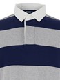 Polo ralph lauren "Big Fit" Multicolor Polo Shirt with Classic Collar and All-Over Striped Motif in Cotton Man