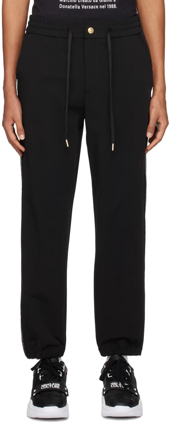 Black Drawstring Trousers