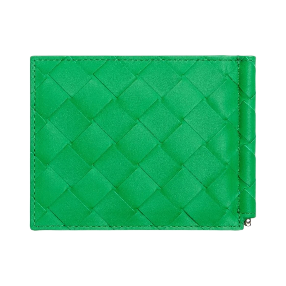 Bottega Veneta Bill Clip Wallet Parquet