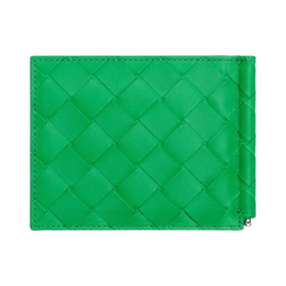 Bottega Veneta Bill Clip Wallet Parquet