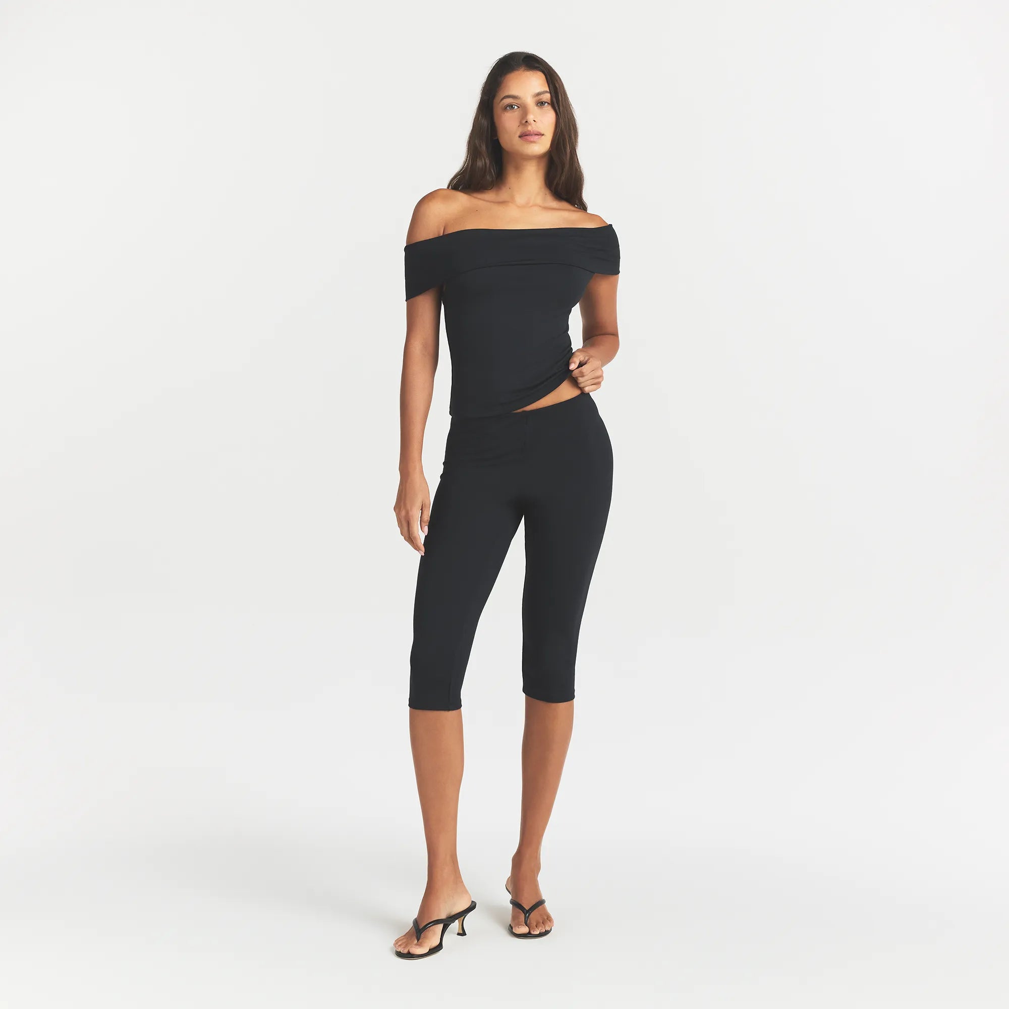 Smooth Layers High-waisted Capri