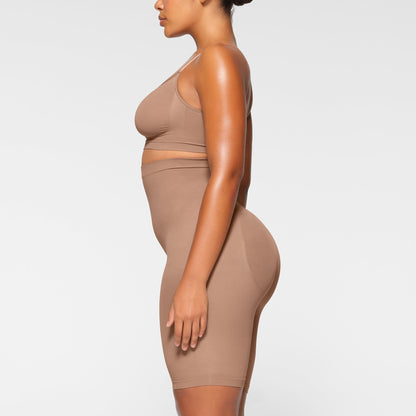 Seamless Sculpt High-waisted Above the Knee Short